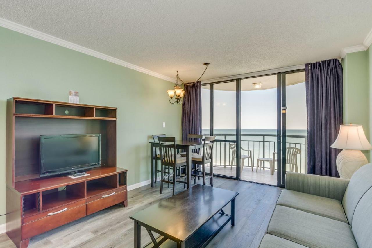 Oceanfront Condo W Balcony King Bed Meridian Plaza 미를 비치 외부 사진