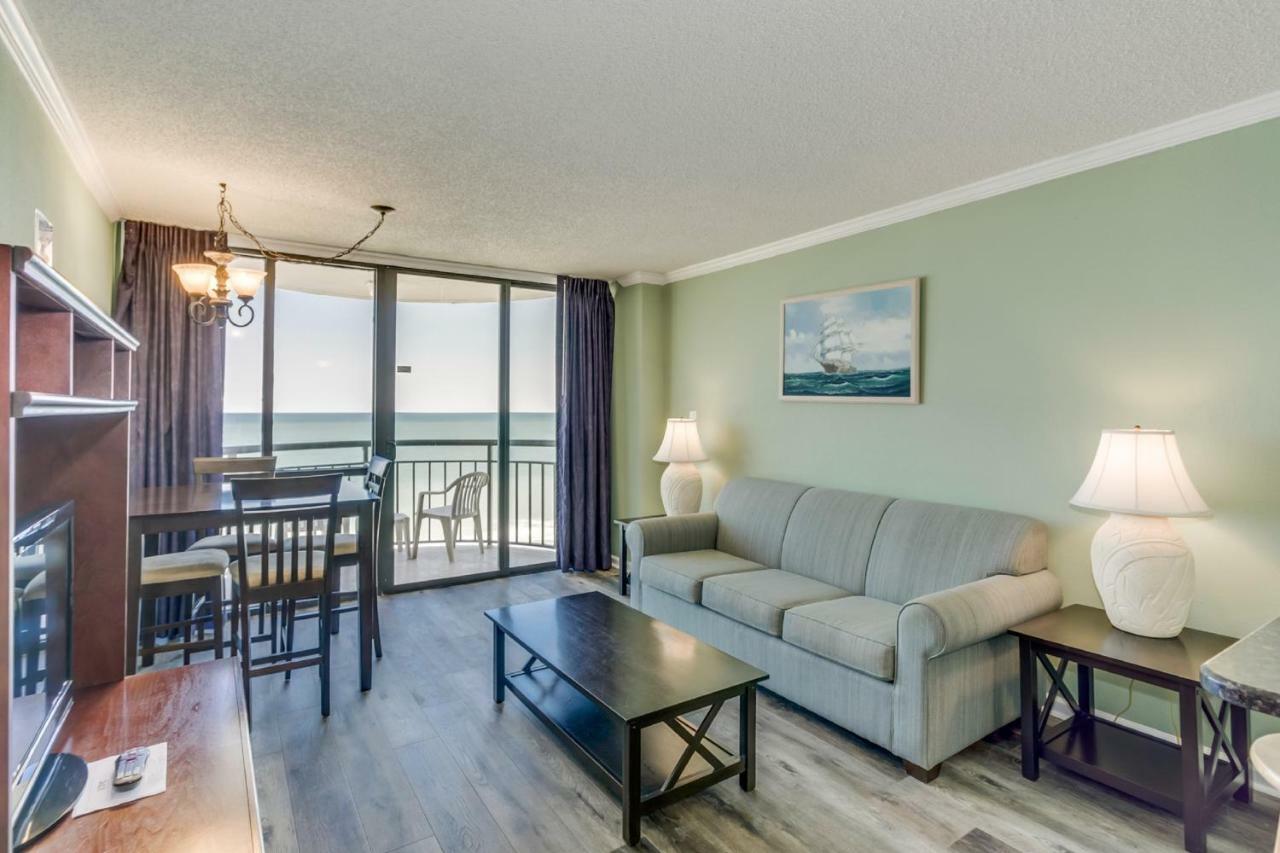 Oceanfront Condo W Balcony King Bed Meridian Plaza 미를 비치 외부 사진
