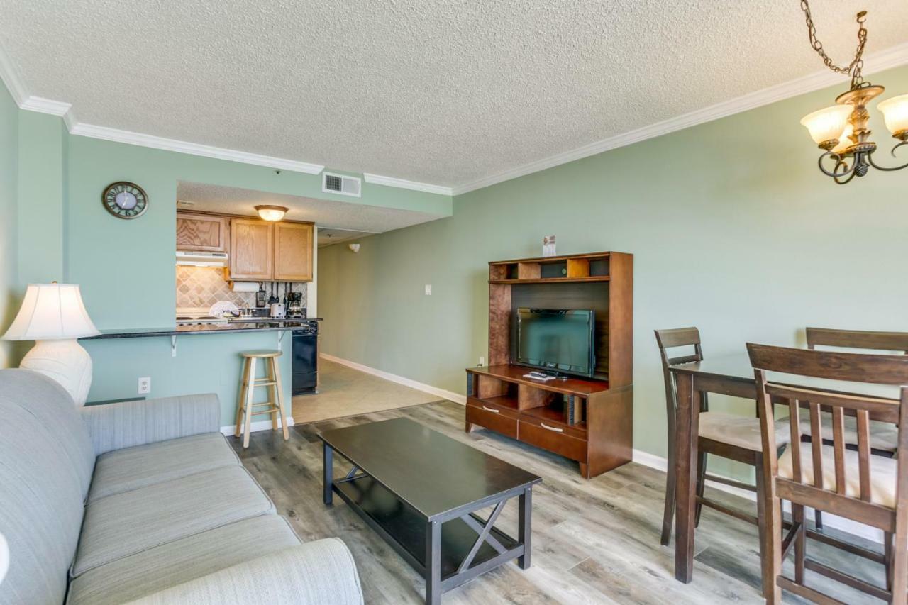 Oceanfront Condo W Balcony King Bed Meridian Plaza 미를 비치 외부 사진